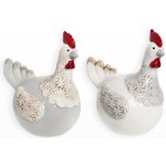 Lepaso Slepice porcelán 14,5cm mix – Zboží Dáma