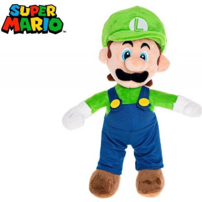 Super Mario Luigi 34 cm – Zboží Mobilmania