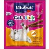 Vitakraft Cat Stick Mini tyčinky s krůtou & jehněčím 3 x 18 g