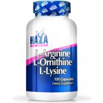 Haya labs L-arginine L-Ornitine L-Lysine 100 kapslí – Zboží Mobilmania