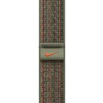 Apple Watch 41mm sekvojově zelený/oranžový provlékací sportovní řemínek Nike MTL33ZM/A – Zboží Živě