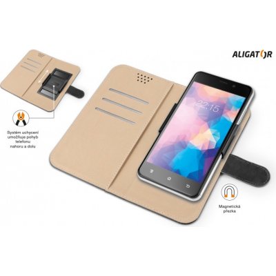 ALIGATOR UNI-FIX XXL, černé – Zboží Živě