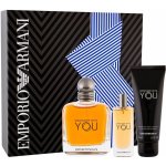 Giorgio Armani Emporio Armani Stronger With You EDT 100 ml + sprchový gel 75 ml + EDT 15 ml dárková sada – Sleviste.cz