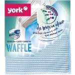 York utěrka z mikrovlákna na okna waffle 1 ks – Zboží Mobilmania