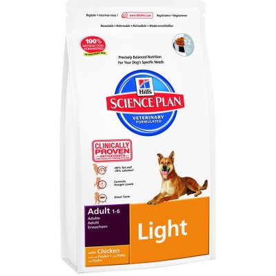 Hill’s Adult Light Medium 1 kg – Hledejceny.cz