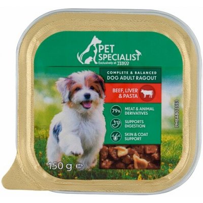 Pet Specialist Ragú s hovězím játry a těstovinami 150 g – Sleviste.cz