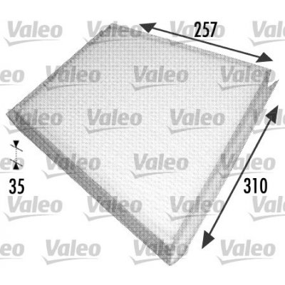 Filtr, vzduch v interiéru VALEO 698702 – Hledejceny.cz
