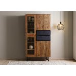 Bighome Lichtenberg 100x40x190 cm Palisandr přírodní neošetřená – Hledejceny.cz