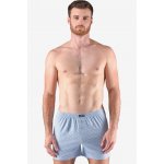 Gina pánské trenky volné šité s potiskem 75184P pomnenková bílá – Zbozi.Blesk.cz