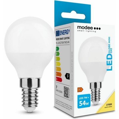 Modee E14 7W mini globe LED teplá 2700K – Hledejceny.cz
