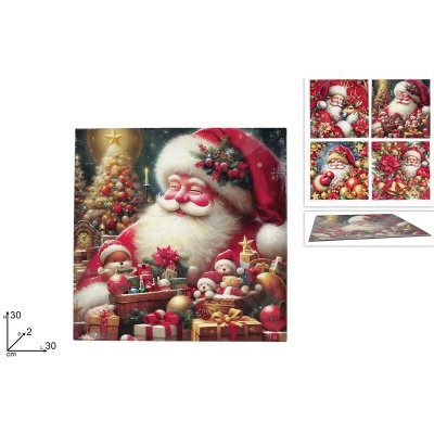 PROHOME - Podložka 30x30cm Santa různé motivy – Hledejceny.cz