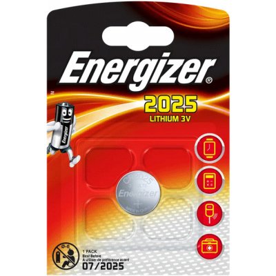 Energizer CR2025 - 3V lithiová baterie