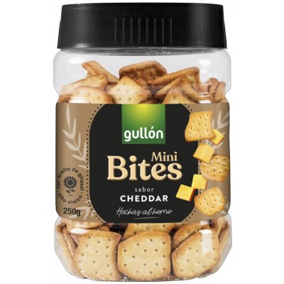 Gullón Crackers cheddar slané sušenky 250 g – Hledejceny.cz