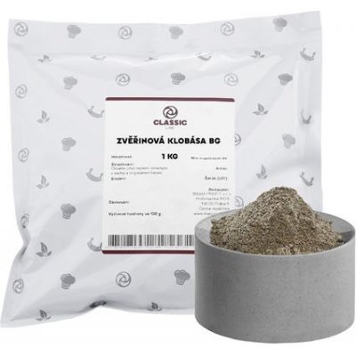 Classic line Směs kořenící Zvěřinová klobása BG BF 1kg – Zboží Dáma
