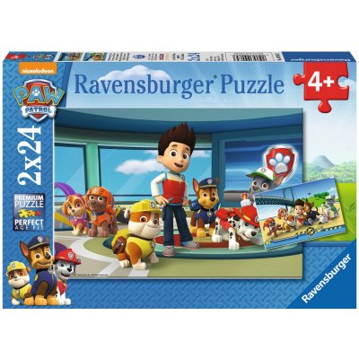 Ravensburger 090853 Paw Patrola Psí patrola 2 x 24 dílků