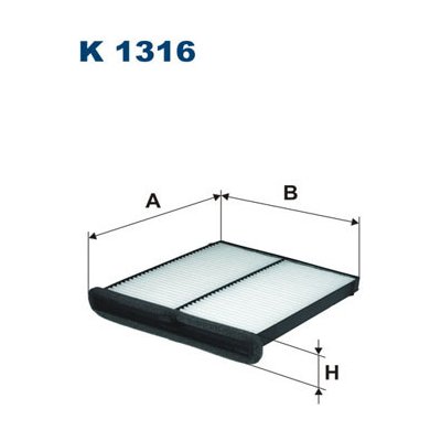 FILTRON Filtr, vzduch v interiéru K1316 – Hledejceny.cz