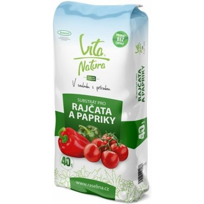 Vita Natura Substrát pro rajčata a papriky 40 l – Zboží Mobilmania