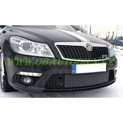 ŠKODA OCTAVIA II RS facelift-ZIMNÍ CLONA PŘEDNÍHO NÁRAZNÍKU KI-R - spodní O2RSF-FBGCVR-DZ – Zbozi.Blesk.cz