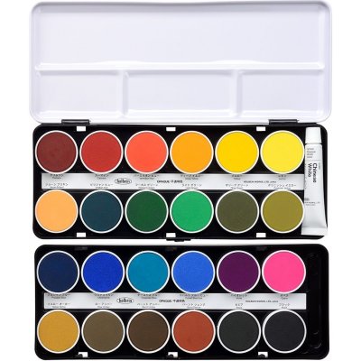 Holbein Sada akvarelových barev Cake Colors Opaque 24 ks – Hledejceny.cz