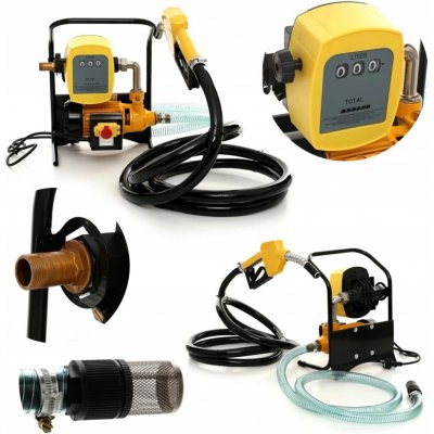 KREAF&DELE ČERPADLO NA PALIVO, OLEJ A NAFTU 600W 230V, VÝDEJNÍ STOJAN 40L/min KD1163 – Sleviste.cz