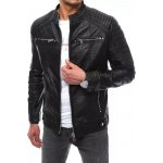 Dstreet pánská kožená bunda TX4070 černá – Zboží Mobilmania