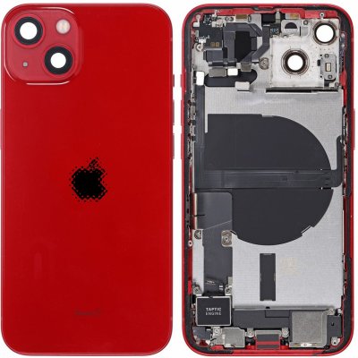 Kryt Apple iPhone 13 zadní Housing Červený – Zboží Mobilmania