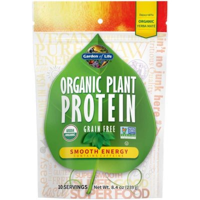 Garden of Life Organic Plant Protein Energy 239 g – Hledejceny.cz