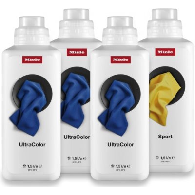 Miele UltraColor a Miele Sport Prací prostředek 4 x 1,5 l – Zboží Dáma
