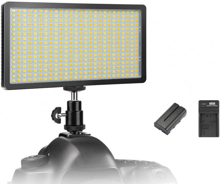 FILM-TECHNIKA Kamerové LED světlo s regulovatelnou teplotou + baterie od 1  490 Kč - Heureka.cz