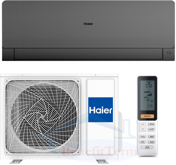 HAIER Flexis Plus 5,2 kW černá matná