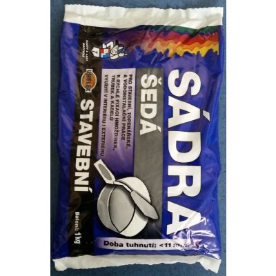 Sádra šedá 1kg – Hledejceny.cz