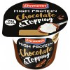 Jogurt a tvaroh Ehrmann High Protein Chocolate & Topping with protein 200 g