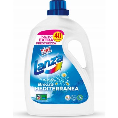 Lanza Brezza Mediterranea gel na bílé a barevné prádlo 40 PD 2 l – Zboží Mobilmania
