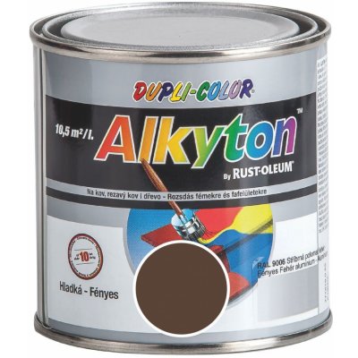 Alkyton RAL 8011 oříšková hnědá, hladký lesk obsah 0,25L – Zbozi.Blesk.cz