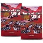 Taste of the Wild Southwest Canyon hovězí jehněčí divočák 2 x 12,2 kg – Hledejceny.cz