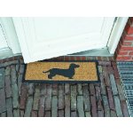 ESSCHERT DESIGN BEST FOR BOOTS s kokosovým vláknem jezevčík černá s přírodní 75 x 25 cm – Hledejceny.cz