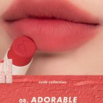 Rom&nd Zero Matte Lipstick 08 Adorable Matná rtěnka 3 g – Zboží Dáma