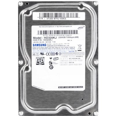 Samsung 320GB SATA II 3,5", HD320KJ