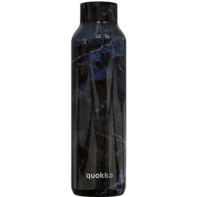 Quokka Nerezová termoláhev Solid Black marble 630 ml