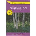 Stekenjokk, Gäddede Z1 1:100t turistická mapa (Švédsko) – Hledejceny.cz