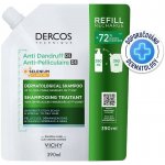 Vichy Dercos šampon proti lupům na mastné vlasy 500 ml náhradní náplň – Hledejceny.cz