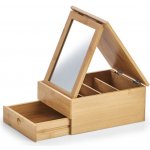 Zeller bambusová skříňka na šperky se zrcátkem – Zboží Dáma