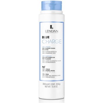 Lendan Blue Charge tónující šampón pro barvené vlasy 300 ml