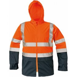 Cerva Voděodolná hi-vis bunda EPPING bez podšívky žlutá/navy