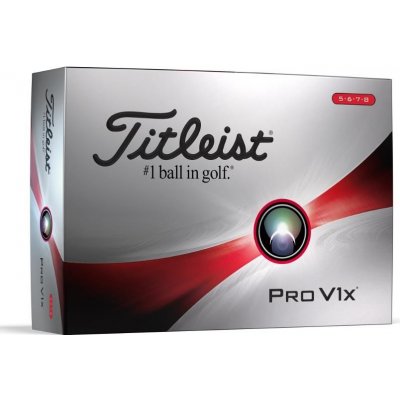 TITLEIST Pro V1x High Number 5,6,7,8 – Zboží Mobilmania