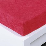 Xpose Froté prostěradlo Exclusive malinové 90x200 – Zboží Dáma