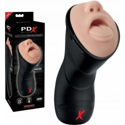 Pipedream Extreme Elite Deep Throat Vibrating Stroker