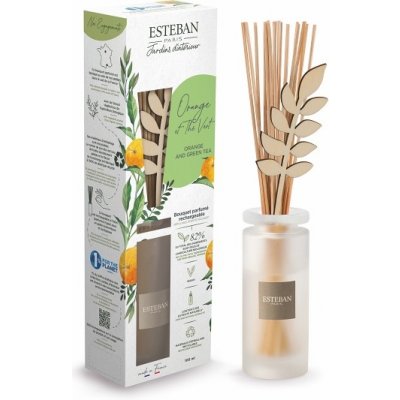 Esteban Paris Parfums aroma difuzér Nature Aloe Flower Orange & Green Tea 100 ml – Hledejceny.cz
