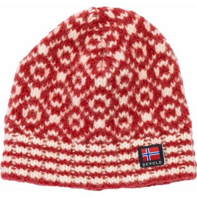 Devold Svalbard beanie Hindberry/Offwhite – Hledejceny.cz