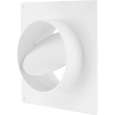 DALAP 1511 Spojka vnitřní 100 mm s montážním rámečem 150 x 134 mm a zpětnou klapkou – Hledejceny.cz